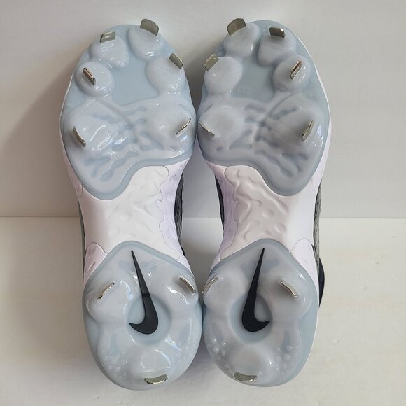 Nike Alpha Huarache Elite 4 Mid Baseball Cleats DJ6520-001 Size 9.5 Black main image 6